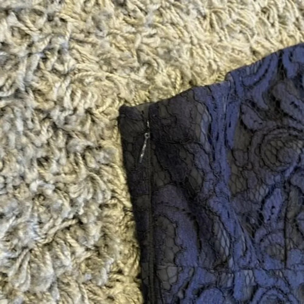 J.CREW Alexa Dress In leavers Lace Navy Size 2 Weddings & Parties Bridesmaid - Picture 10 of 12